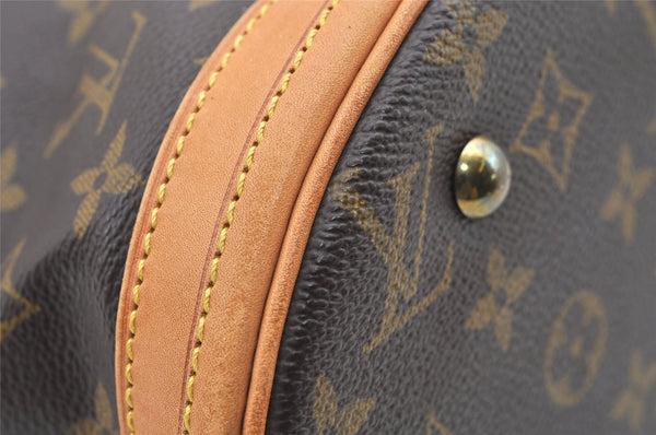 Authentic Louis Vuitton Monogram Bucket PM Shoulder Tote Bag M42238 LV 3394J