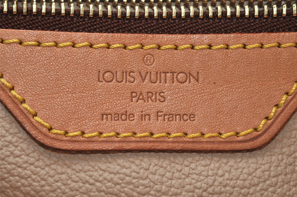 Authentic Louis Vuitton Monogram Bucket PM Shoulder Tote Bag M42238 LV 3394J