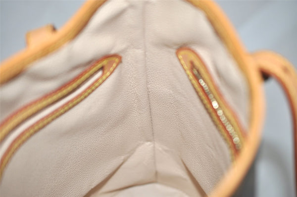 Authentic Louis Vuitton Monogram Bucket PM Shoulder Tote Bag M42238 LV 3394J