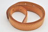 Authentic Louis Vuitton Leather Shoulder Strap For Bucket GM 31.9" Beige 3394K