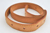 Authentic Louis Vuitton Leather Shoulder Strap For Bucket GM 31.9" Beige 3394K