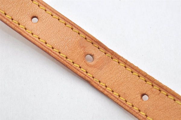 Authentic Louis Vuitton Leather Shoulder Strap For Bucket GM 31.9" Beige 3394K