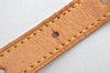 Authentic Louis Vuitton Leather Shoulder Strap For Bucket GM 31.9" Beige 3394K