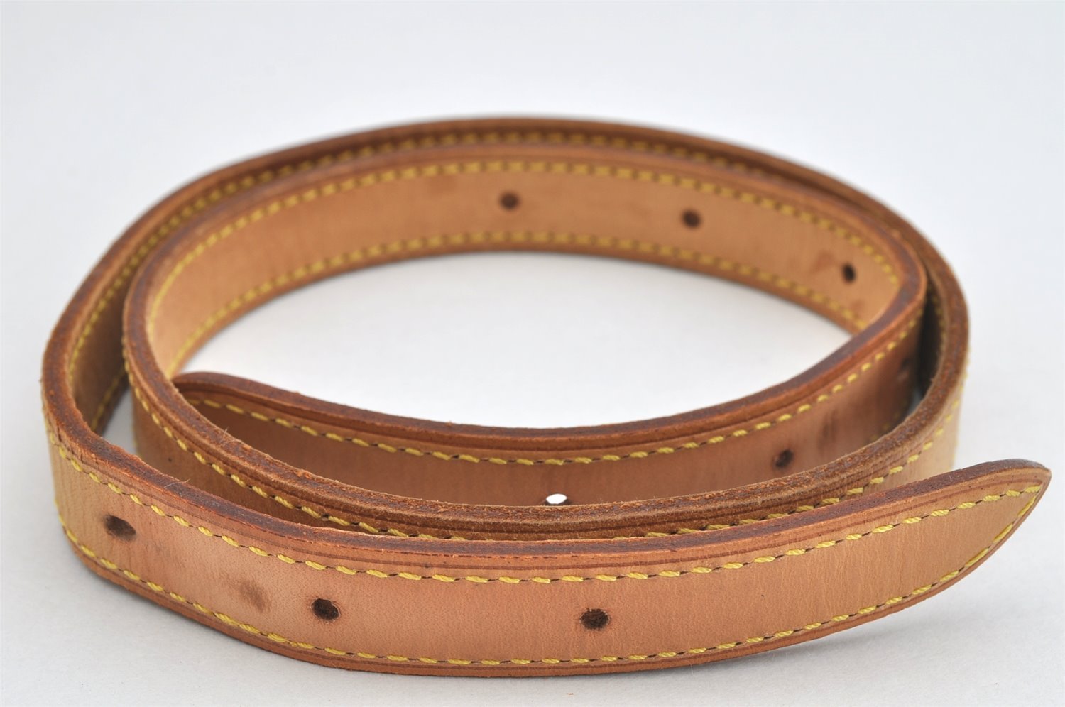 Authentic Louis Vuitton Leather Shoulder Strap For Bucket GM 31.9
