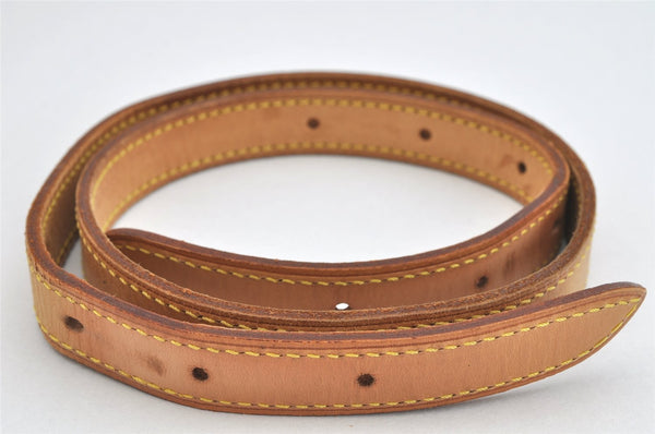 Authentic Louis Vuitton Leather Shoulder Strap For Bucket GM 31.9" Beige 3394K
