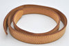 Authentic Louis Vuitton Leather Shoulder Strap For Bucket GM 31.9" Beige 3394K