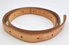 Authentic Louis Vuitton Leather Shoulder Strap For Bucket GM 31.9" Beige 3394K