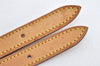 Authentic Louis Vuitton Leather Shoulder Strap For Bucket GM 31.9" Beige 3394K