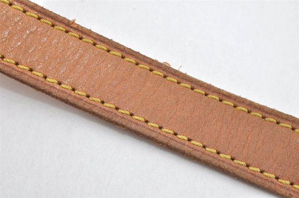 Authentic Louis Vuitton Leather Shoulder Strap For Bucket GM 31.9" Beige 3394K