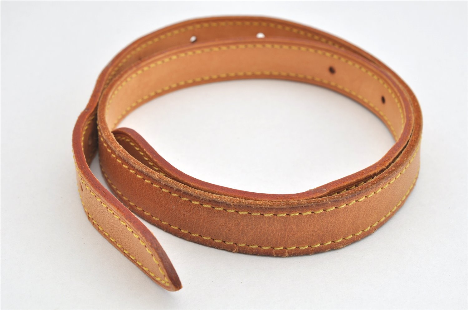 Authentic Louis Vuitton Leather Shoulder Strap For Bucket GM 31.9
