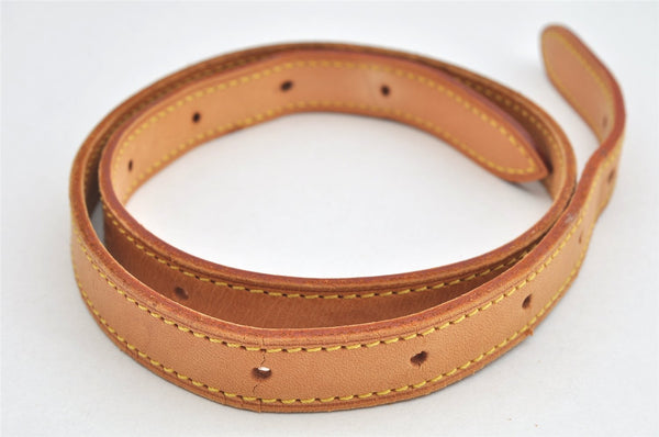Authentic Louis Vuitton Leather Shoulder Strap For Bucket GM 31.9" Beige 3394K