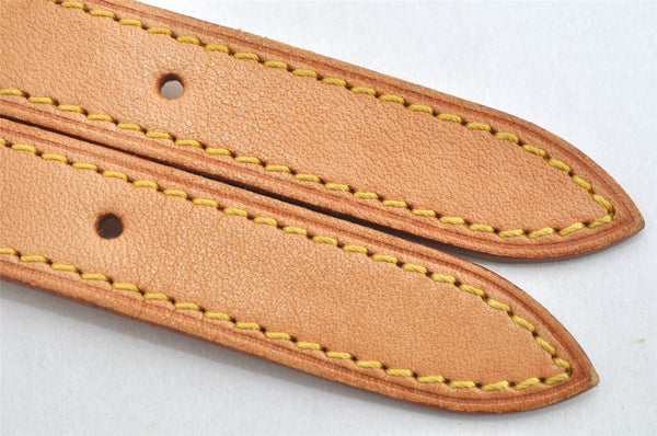 Authentic Louis Vuitton Leather Shoulder Strap For Bucket GM 31.9" Beige 3394K