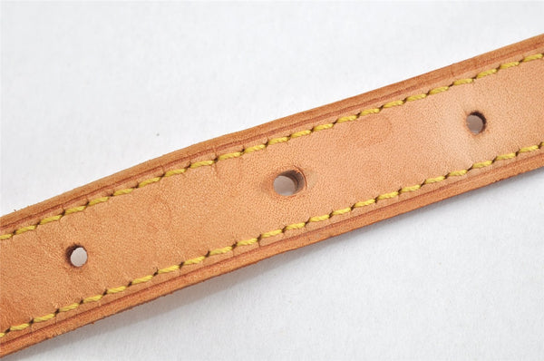 Authentic Louis Vuitton Leather Shoulder Strap For Bucket GM 31.9" Beige 3394K