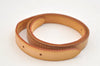 Authentic Louis Vuitton Leather Shoulder Strap For Bucket GM 31.9" Beige 3395K