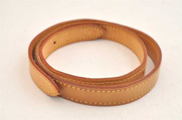 Authentic Louis Vuitton Leather Shoulder Strap For Bucket GM 31.9" Beige 3395K