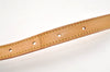 Authentic Louis Vuitton Leather Shoulder Strap For Bucket GM 31.9" Beige 3395K