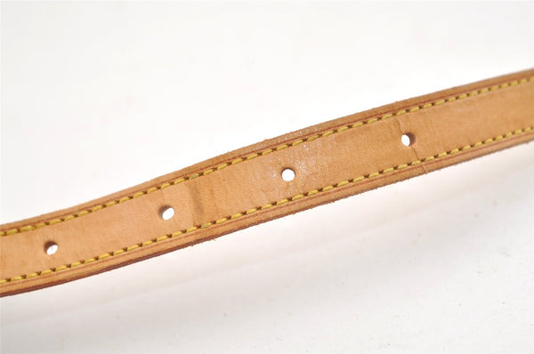 Authentic Louis Vuitton Leather Shoulder Strap For Bucket GM 31.9" Beige 3395K