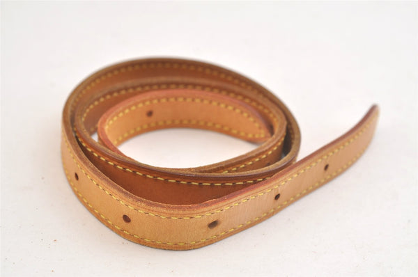 Authentic Louis Vuitton Leather Shoulder Strap For Bucket GM 31.9" Beige 3395K