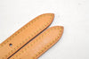 Authentic Louis Vuitton Leather Shoulder Strap For Bucket GM 31.9" Beige 3395K