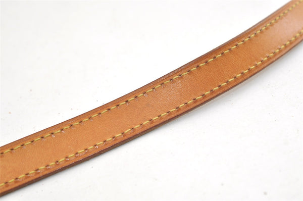 Authentic Louis Vuitton Leather Shoulder Strap For Bucket GM 31.9" Beige 3395K