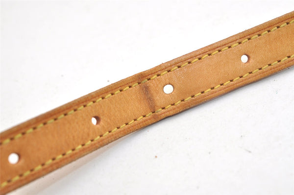 Authentic Louis Vuitton Leather Shoulder Strap For Bucket GM 31.9" Beige 3395K