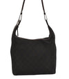 Authentic GUCCI Shoulder Hand Bag Purse GG Canvas Leather 01234 Brown 3396J