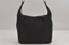 Authentic GUCCI Shoulder Hand Bag Purse GG Canvas Leather 01234 Brown 3396J