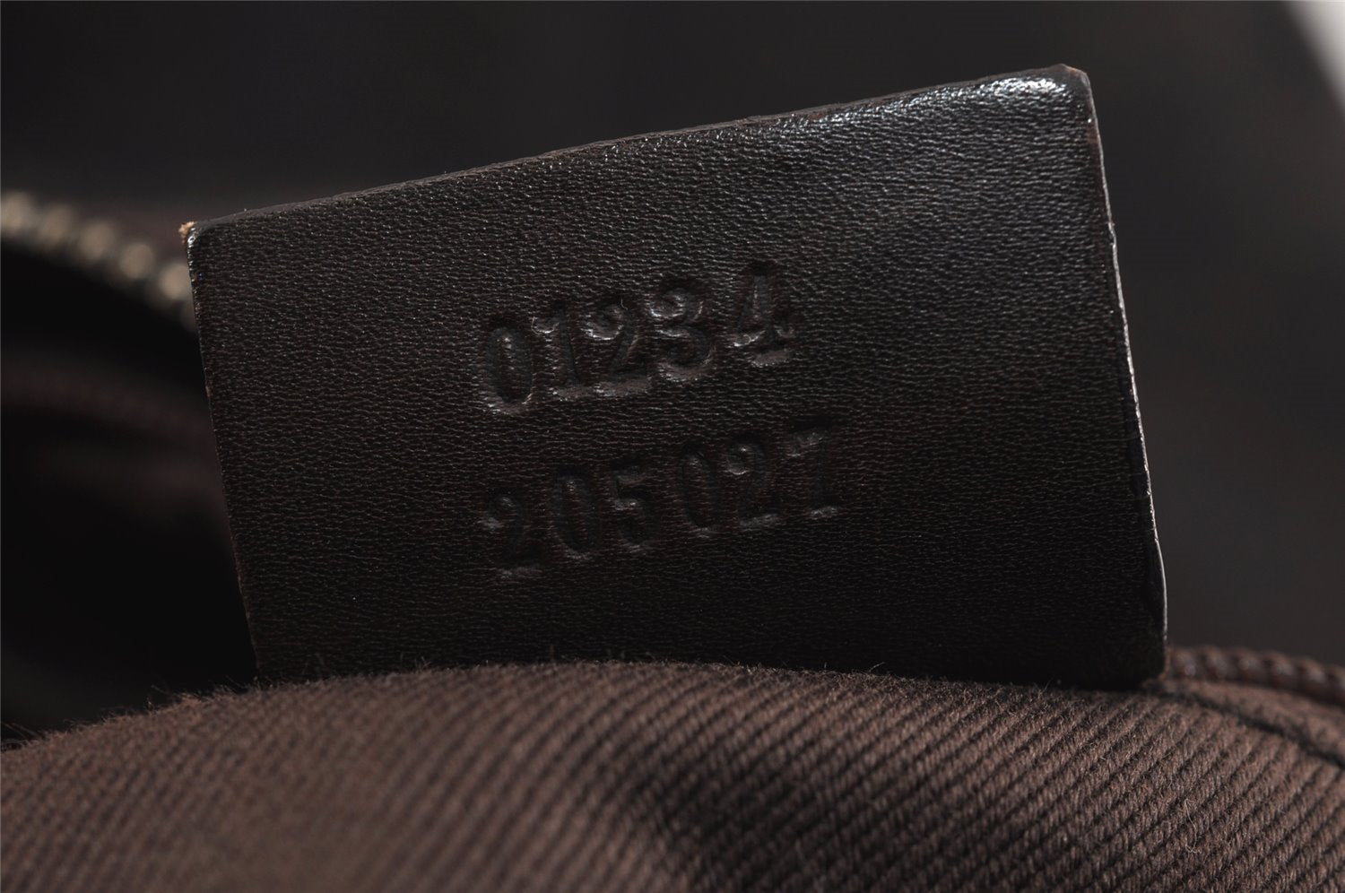 Authentic GUCCI Shoulder Hand Bag Purse GG Canvas Leather 01234 Brown 3396J