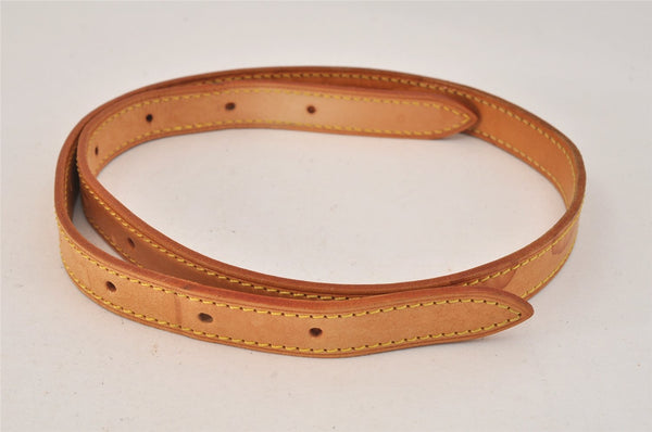 Authentic Louis Vuitton Leather Shoulder Strap For Bucket GM 31.9" Beige 3396K