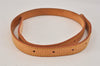 Authentic Louis Vuitton Leather Shoulder Strap For Bucket GM 31.9" Beige 3396K