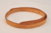 Authentic Louis Vuitton Leather Shoulder Strap For Bucket GM 31.9" Beige 3396K