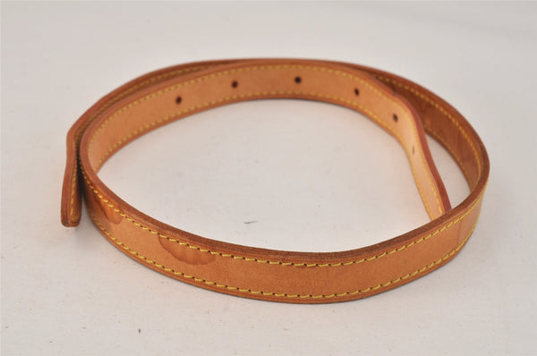 Authentic Louis Vuitton Leather Shoulder Strap For Bucket GM 31.9" Beige 3396K