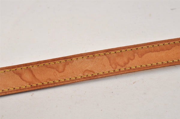Authentic Louis Vuitton Leather Shoulder Strap For Bucket GM 31.9" Beige 3396K