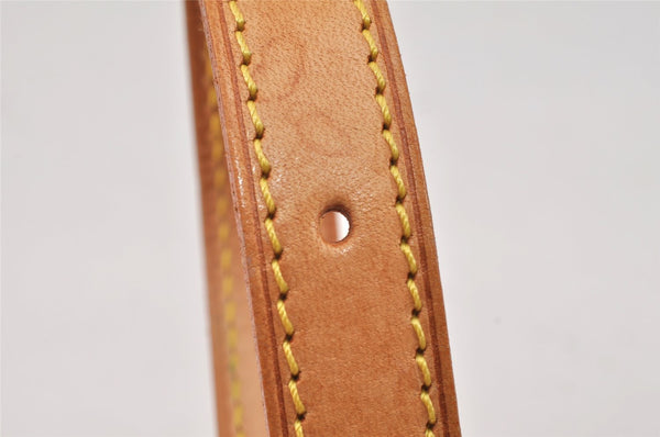Authentic Louis Vuitton Leather Shoulder Strap For Bucket GM 31.9" Beige 3396K