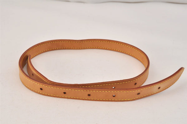 Authentic Louis Vuitton Leather Shoulder Strap For Bucket GM 31.9" Beige 3396K
