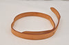 Authentic Louis Vuitton Leather Shoulder Strap For Bucket GM 31.9" Beige 3396K
