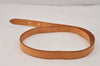 Authentic Louis Vuitton Leather Shoulder Strap For Bucket GM 31.9" Beige 3396K