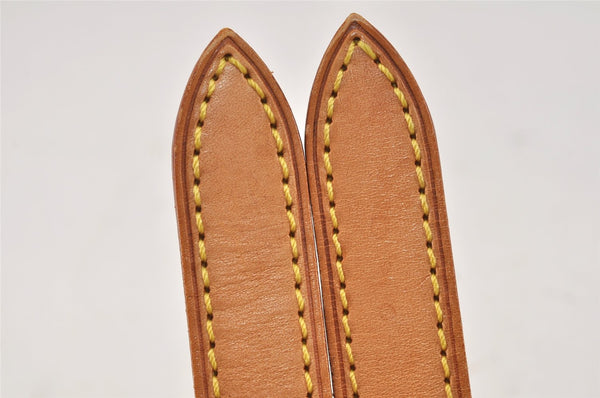 Authentic Louis Vuitton Leather Shoulder Strap For Bucket GM 31.9" Beige 3396K