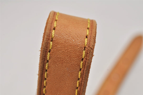 Authentic Louis Vuitton Leather Shoulder Strap For Bucket GM 31.9" Beige 3396K