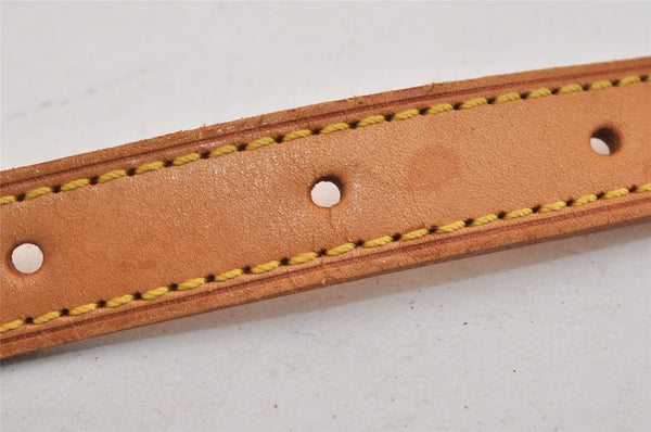 Authentic Louis Vuitton Leather Shoulder Strap For Bucket GM 31.9" Beige 3396K