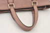 Authentic GUCCI Bamboo 2way Hand Shoulder Cross Bag Leather 365346 Pink 3397J