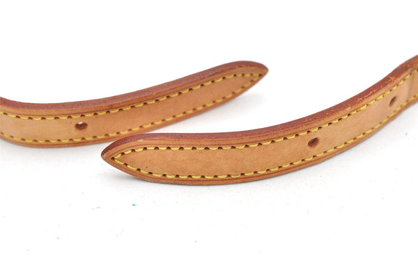 Authentic Louis Vuitton Leather Shoulder Strap For Bucket PM 27.6" Beige 3397K