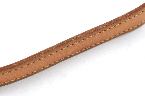 Authentic Louis Vuitton Leather Shoulder Strap For Bucket PM 27.6" Beige 3397K