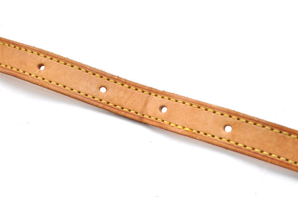 Authentic Louis Vuitton Leather Shoulder Strap For Bucket PM 27.6" Beige 3397K