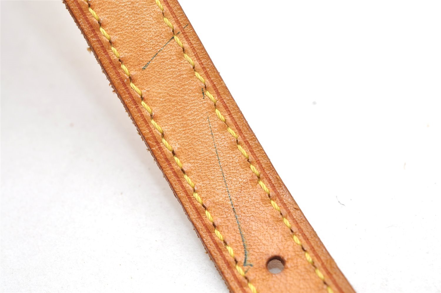 Authentic Louis Vuitton Leather Shoulder Strap For Bucket PM 27.6