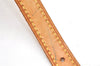 Authentic Louis Vuitton Leather Shoulder Strap For Bucket PM 27.6" Beige 3397K