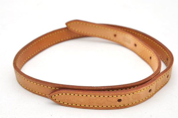 Authentic Louis Vuitton Leather Shoulder Strap For Bucket PM 27.6" Beige 3397K