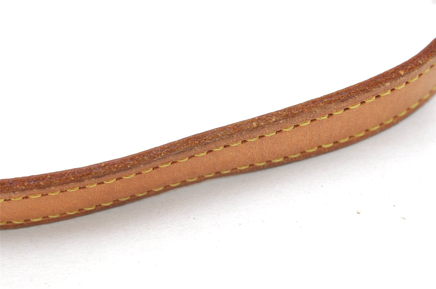Authentic Louis Vuitton Leather Shoulder Strap For Bucket PM 27.6