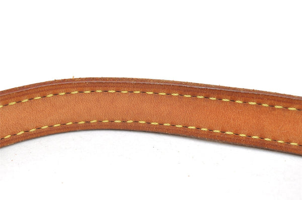 Authentic Louis Vuitton Leather Shoulder Strap For Bucket PM 27.6" Beige 3397K