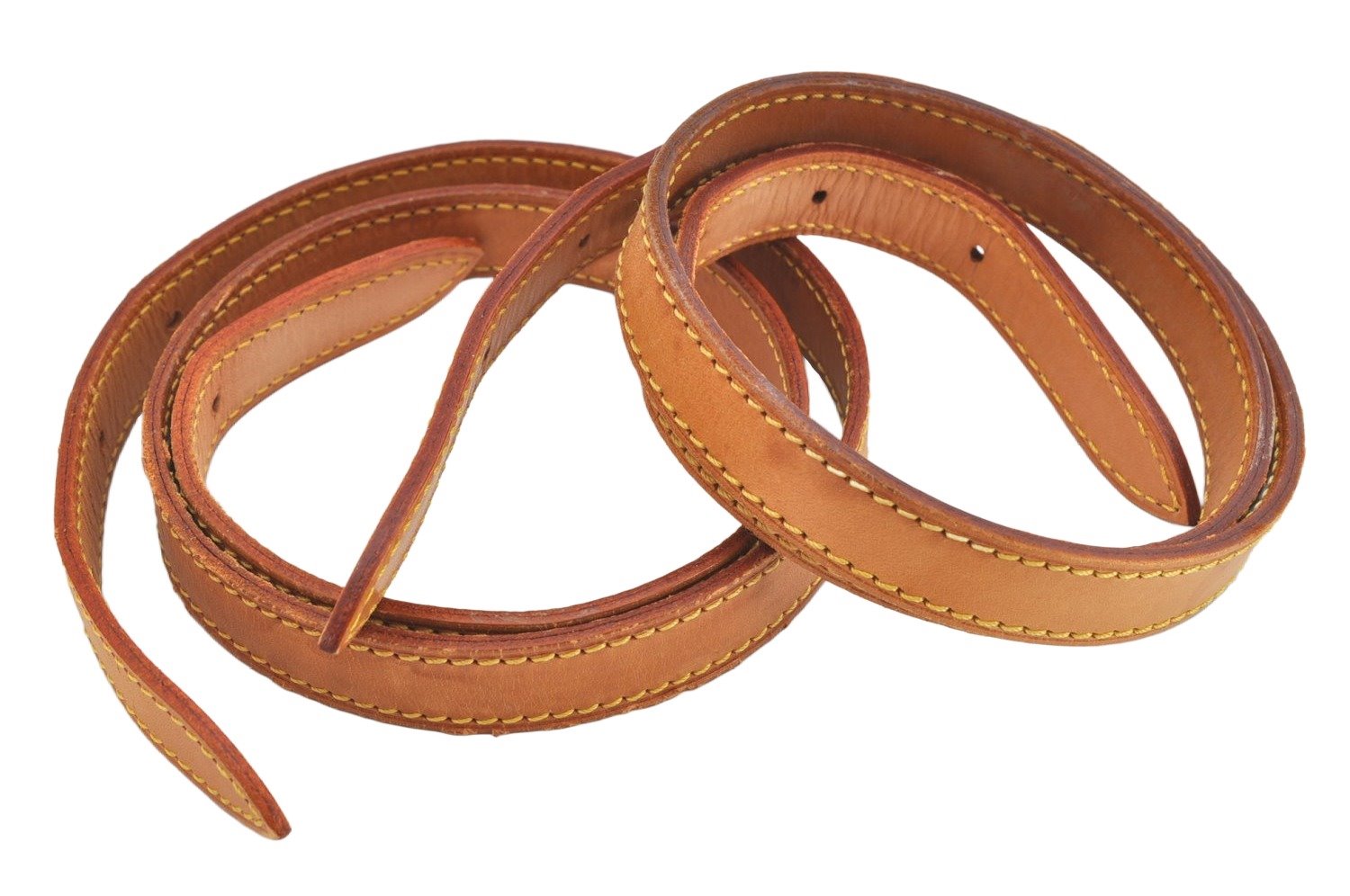 Authentic Louis Vuitton Leather Shoulder Strap For Bucket GM 31.9
